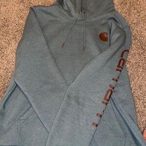 Carhartt hoodie- blue